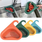 Silicone Sink Strainer Colander - Kitchen Sink Food Strainer for Washing Fruits and Vegetables