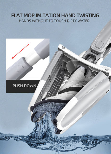 "360° Rotating Mop Head" - Flexible Cleaning Solution