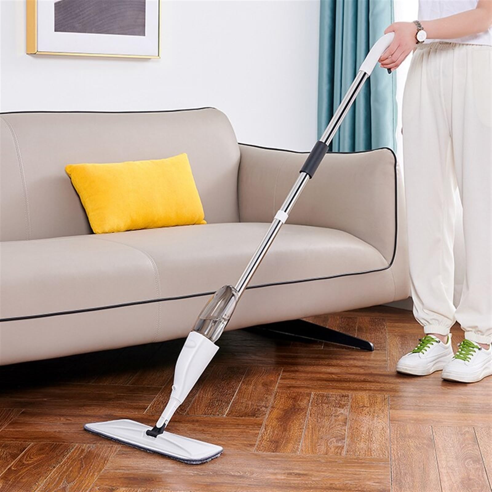 "360° Rotating Mop Head" - Flexible Cleaning Solution