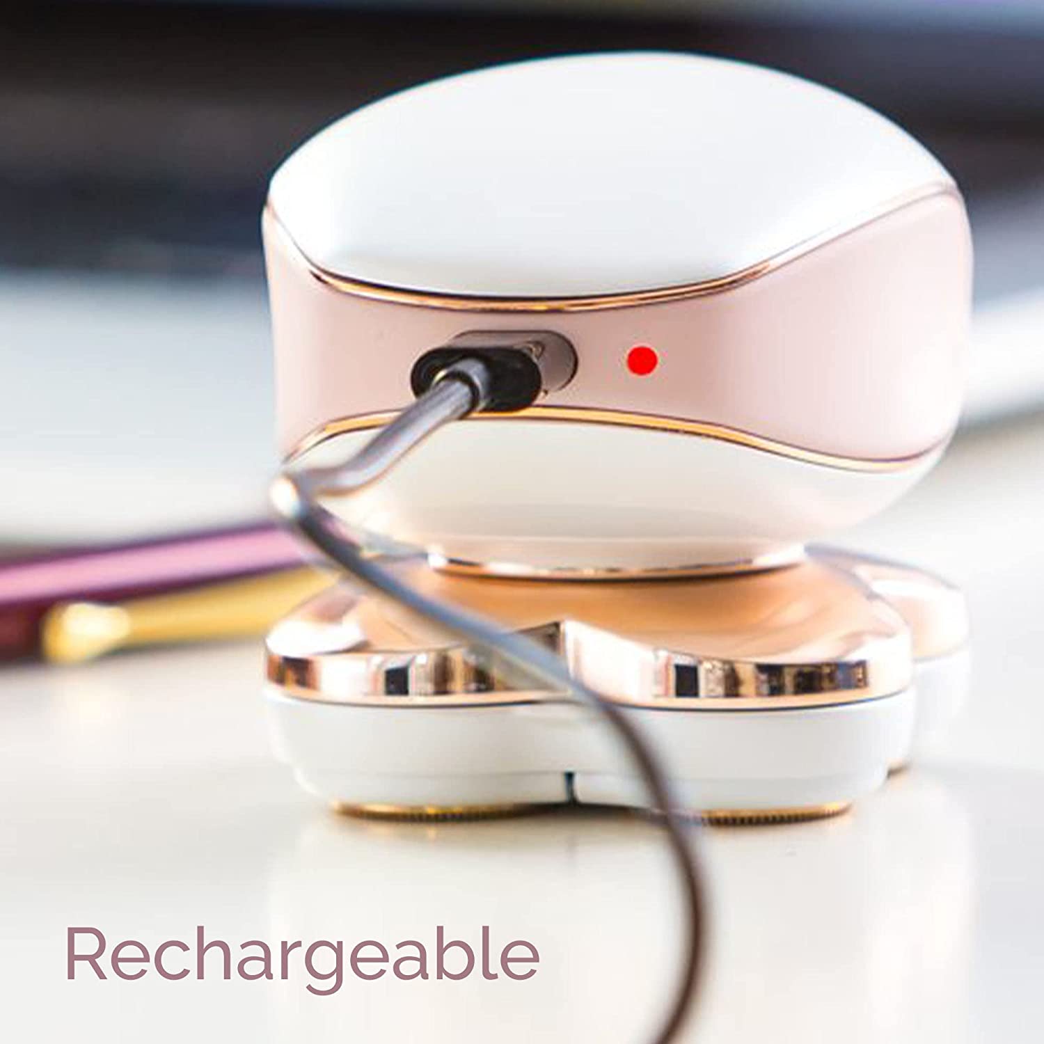 Rose Gold Facial Massager
