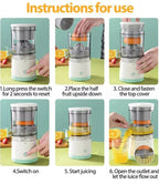 "Electric Citrus Juicer" - Automatic Orange Juice Maker