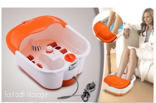 Relax Your Feet "Electric Foot Bath Massager" with Heat and Vibration