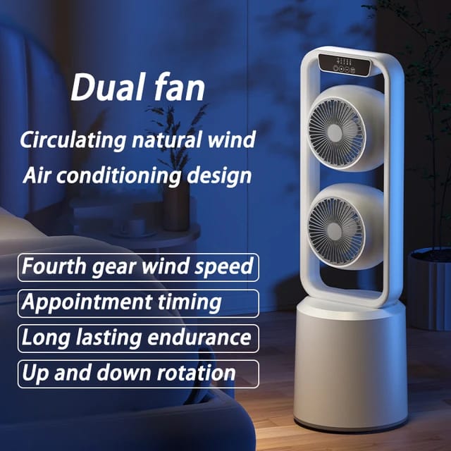 360° Adjustable Dual Fan