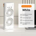Portable Dual-Fan Air Circulator
