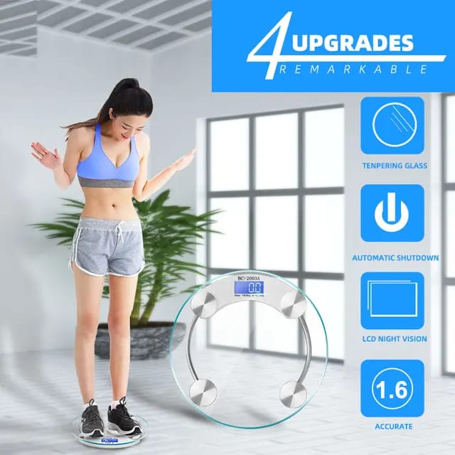 Smart Glass Body Scale