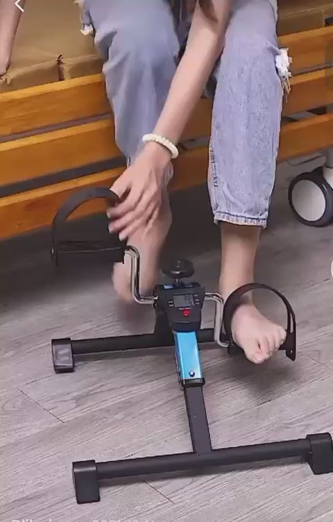 Compact Foldable Exercise Bike with Digital Display
